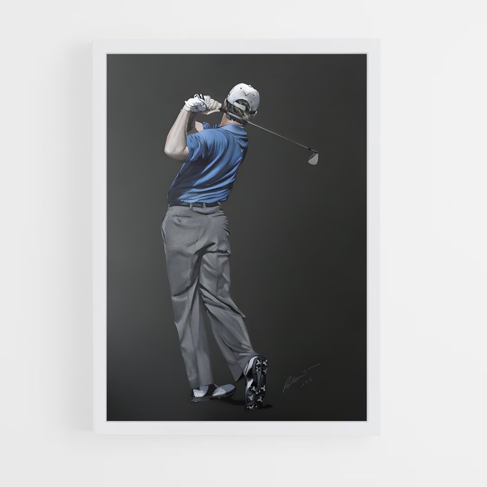 Poster Swing Elegance – affiche Golf (vue 3)